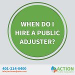 Public insurance adjuster: When to hire one?